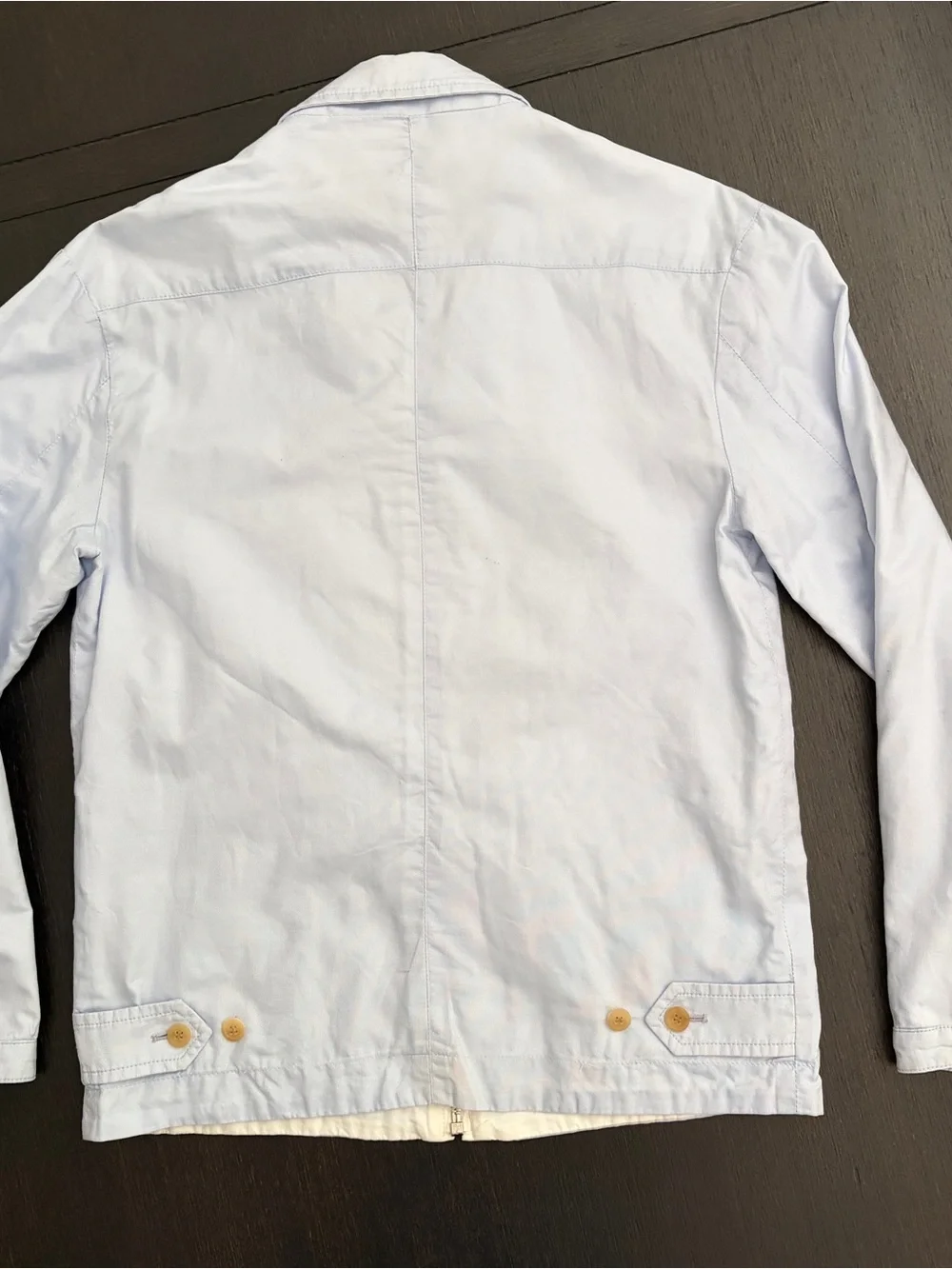 Archival Marc Jacobs Menswear Cotton Zip Jacket Made In Italy Gibo Co. Size 46/S